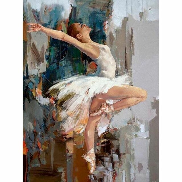 Ballerina Beauty Paint by Numbers - Lori's Painting